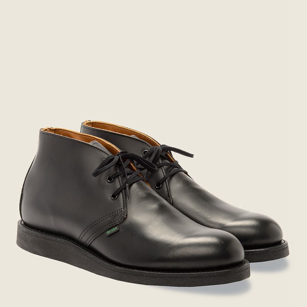 Red Wing Heritage Sko Postman - Chukka Chaparral Læder - Svart - Herre 4973-UVXDS